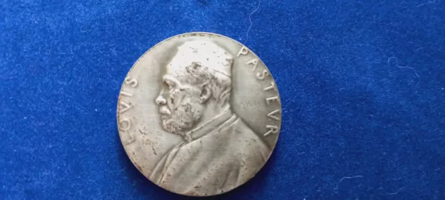 MEDICAL Medal - DOCTORS Louis-Pasteur - 1838 - silver 950 % "AU"