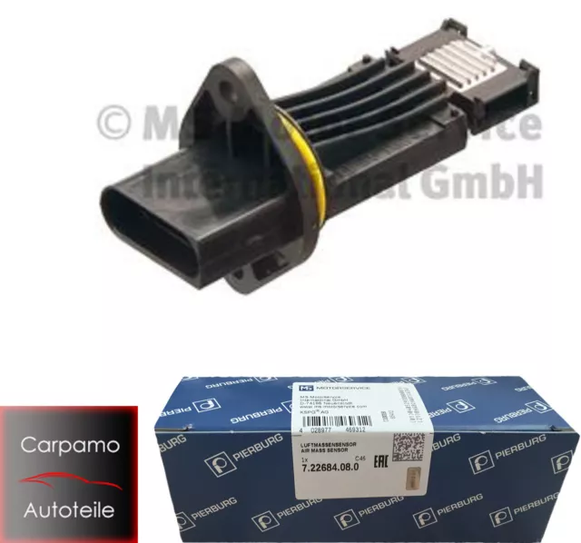 PIERBURG Luftmassenmesser Luftmengenmesser LMM Sensor 7.22684.08.0 1.9 u 2.0 TDI