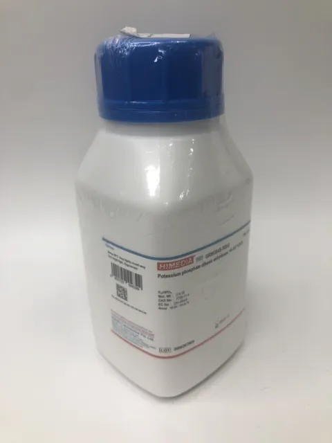 HiMedia GRM3945-500G Potassium Phosphate Dibasic, ACS, 500 g NEW sealed