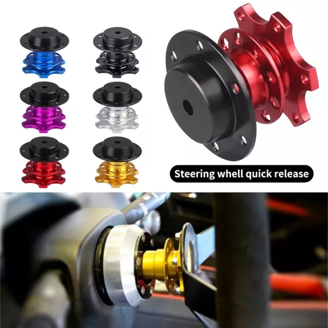 Steering Wheel Quick Release snap off hub adapter Steering Wheel Hub Boss Kit