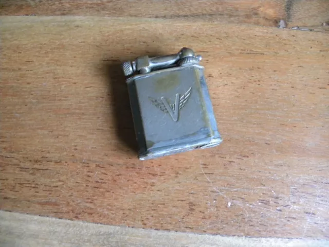 ancien briquet essence pub huile veedol