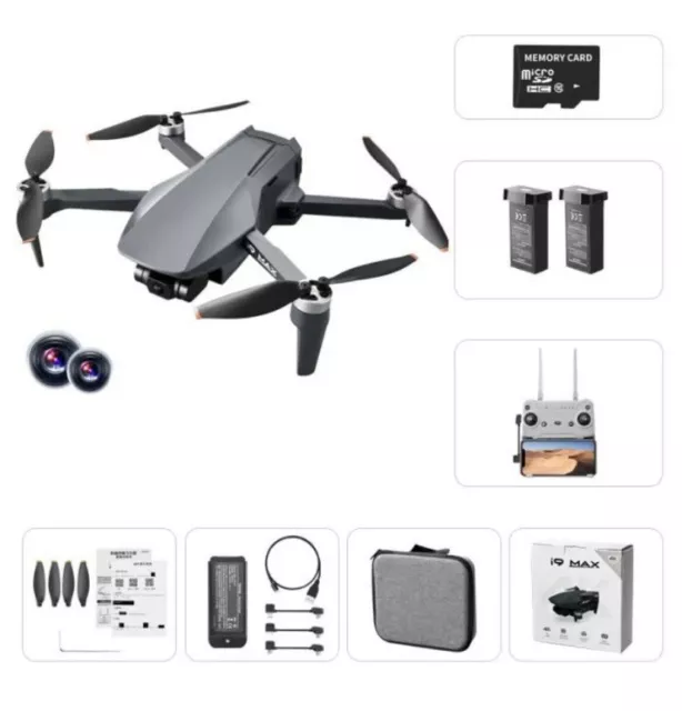 DRONE PROFESSIONNEL DOUBLE Caméra avec GPS et Wifi 4 DRC 4K HD 5G, Grand  Angle EUR 139,99 - PicClick FR