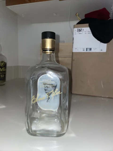 Elmer T. Lee EMPTY bottle UNRINSED Single Barrel Bourbon