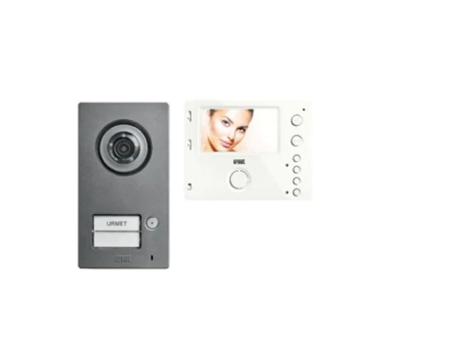 Urmet Note URMET MINI NOTE2 2-Wire Single-Family Video Entry Kit 1722/83 1722/93 ...