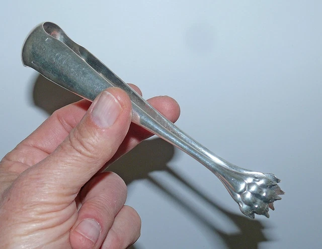PINCE SUCRE GLAÇON 19Cm Christofle Gallia Sabatini Très Bel État Metal