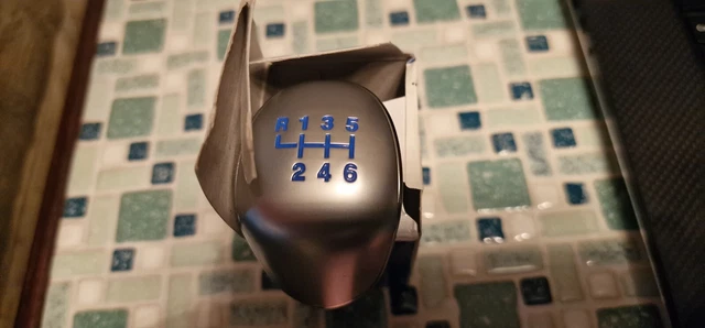 GENUINE FORD FOCUS RS MK2 Facelift Gear Knob 6 Speed Gear Insert / Cap ...