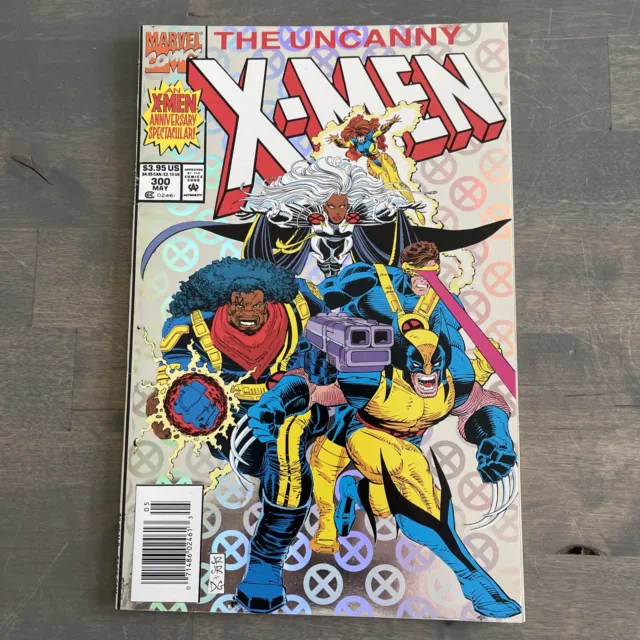 Marvel X-Men The Uncanny #300, SP Variant Foil Cover, Anniversary  Spectacular
