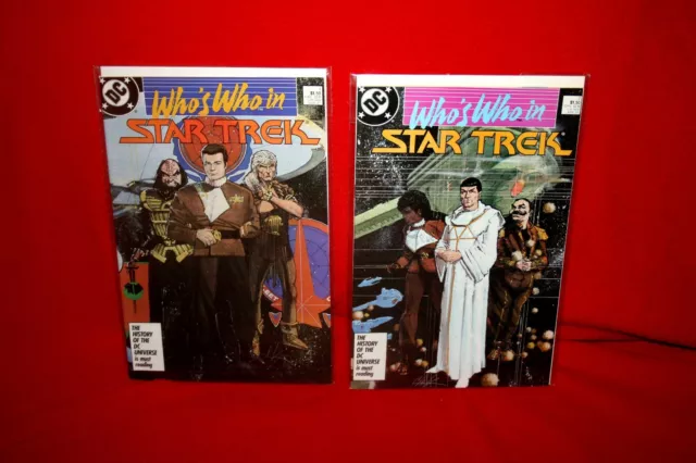 Dc Comics Who's who Star Trek 1 & 2 VVF/NM