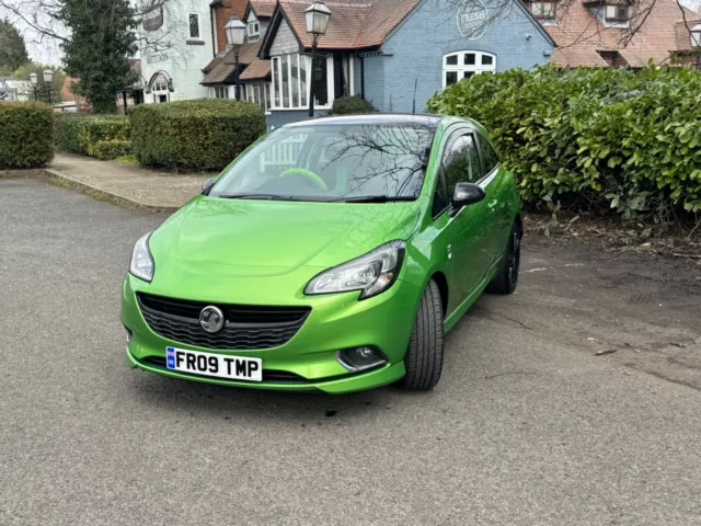 2015 vauxhall corsa 1.4 limited edition Green