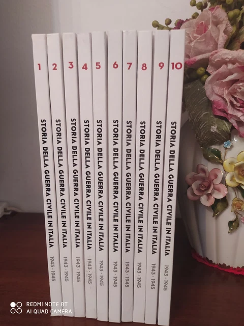 STORIA DELLA GUERRA Civile In Italia 19431945 Opera Completa 10 Volumi