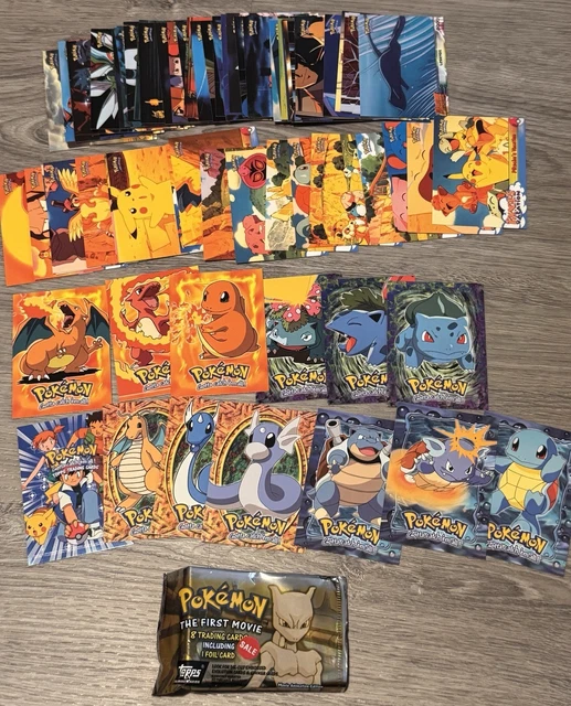 POKEMON THE FIRST Movie Topps Trading Cards box 36 Packs Black Label!  $650.00 - PicClick
