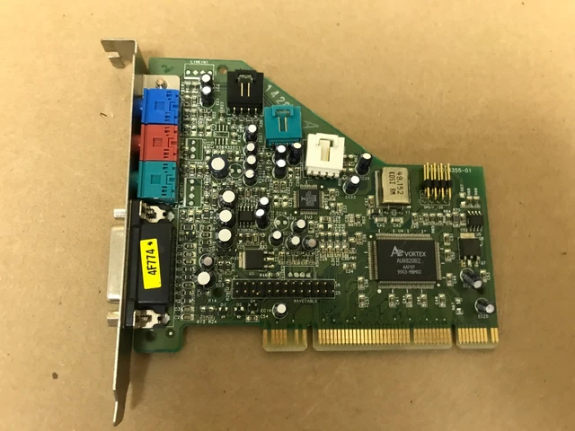 TURTLE BEACH MONTEGO II Aureal Vortex 2 AU8830 PCI Sound Card DOS