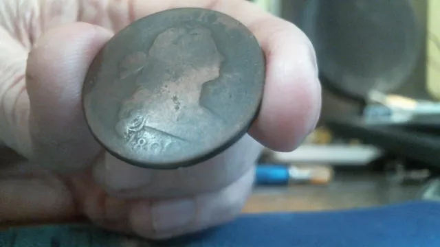 Rare, "1800", Draped Bust Large Cent.  Easiy Readable,"Date", Decent Details.