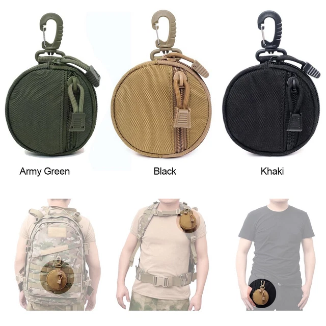 Sac à pièces de camouflage militaire polyvalent et durable sac portefeuille ac