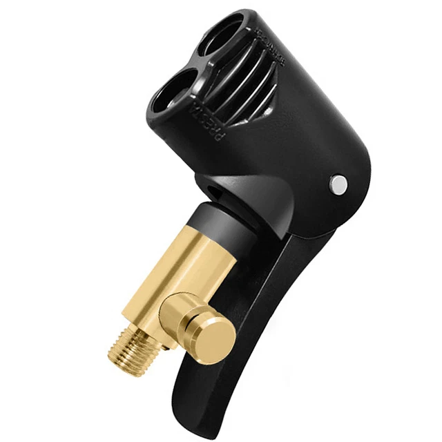 BICYCLE AIR PUMP Nozzle Replacement Dual Heads Adapter Valve Tyre Tube