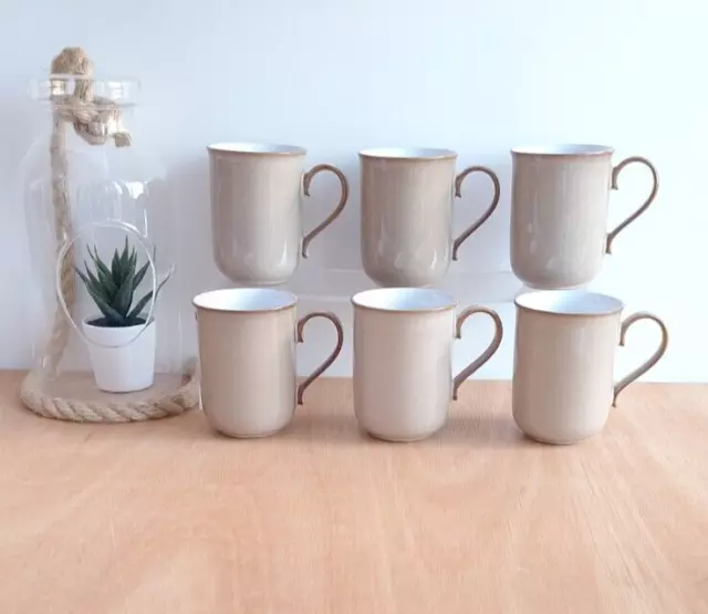 Denby Viceroy Straight Sided Mugs x 6 (lot 2 of 2)