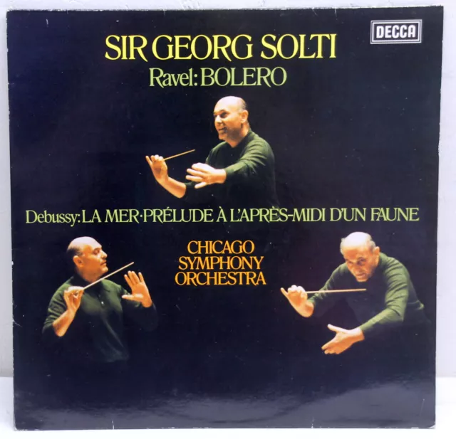 12" Vinyl - RAVEL-Bolero / DEBUSSY La Mere - Sir Georg Solti