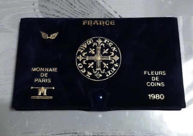 Magnifique monnaie franc 1980 - neuve sous blister MDP - FDC - BU - Coffret