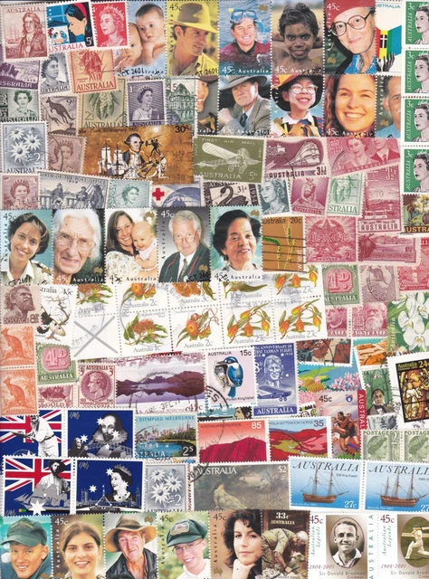 Australia Collection/Accumulation 125+ Mint And Used Stamps