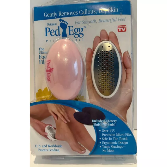 Original Ped Egg Professional NEW Sealed, Removes Callous, Dry Skin from Feet
