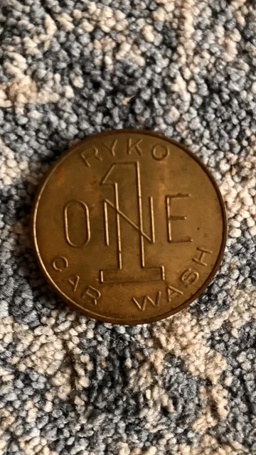 Ryko One Car Wash Token!
