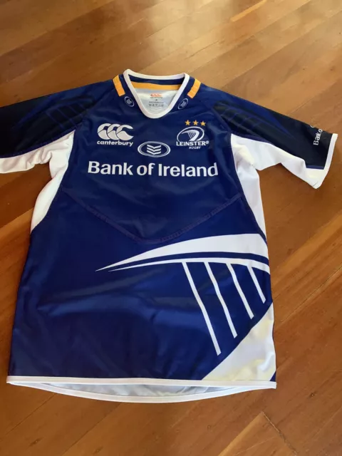 Canterbury Leinster Rugby Union Home Jersey Size M Ireland