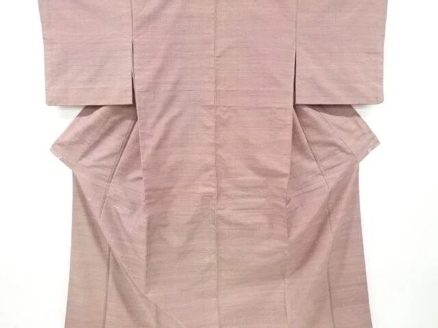 6646843: Japanese Kimono / Antique Kimono / Hand Woven Tsumugi