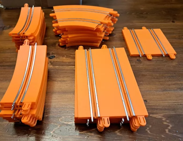 28 Pc Lot Hot Wheels Zero Gravity Slot Track Replacement Parts 2