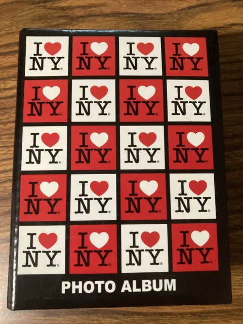 I LOVE NEW YORK heart ny PHOTO ALBUM picture USED but good CITY MERCHANDISE