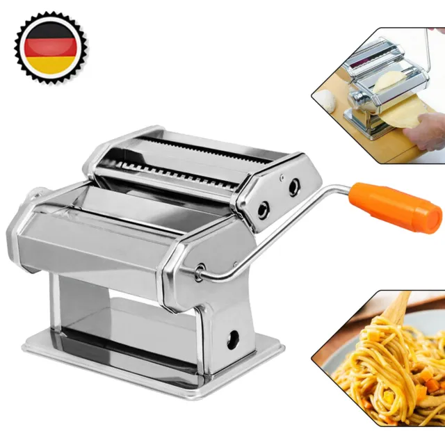 Nudelmaschine Pastamaschine Spaghetti Lasagne Nudel Maschine Presse Pastamaker #