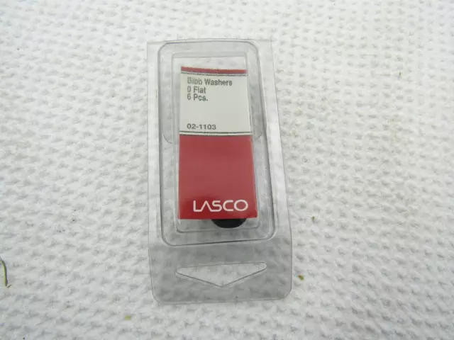 Lasco 0 Flat Bibb Washers (6-Pack), 02-1103