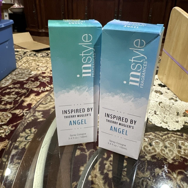 2 bottle InStyle Fragrances Inspired By Thierry Mugler’s Angel 3.4 oz