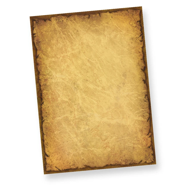 Alter Karton Antik A4 CASANOVA 100 Blatt alt Mittelalter Papier günstig vintage