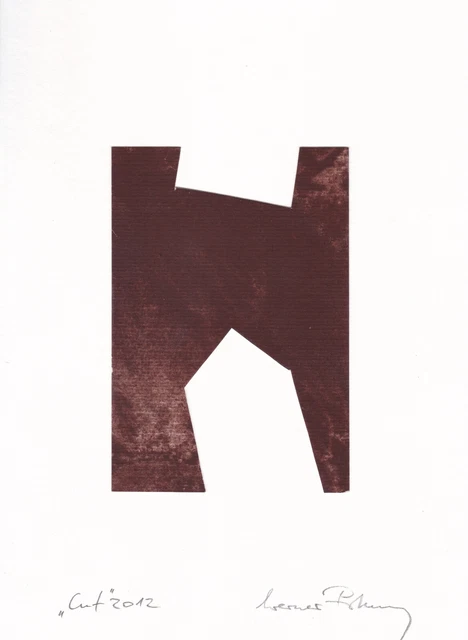 Werner POKORNY (1949-2022)  original Kunstwerk  (20x30cm) AUTOGRAPH