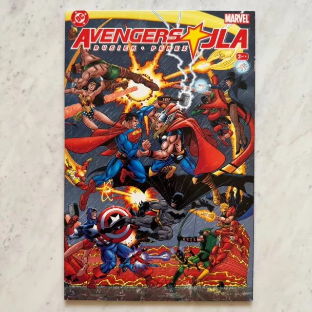 JLA / AVENGERS #2 Marvel/DC NM George Perez Kurt Busiek 2003 CGC IT!