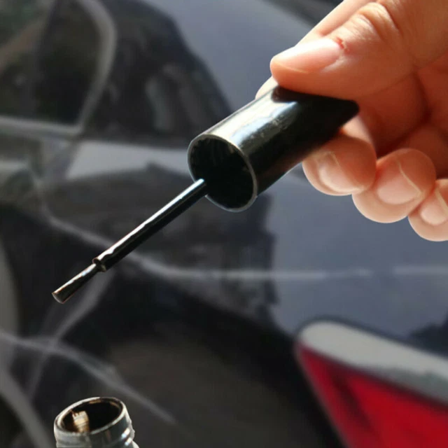 1x Black Car Paint Repair Pen Clear Scratch Remover Touch Up Pen Accessory 12ml
