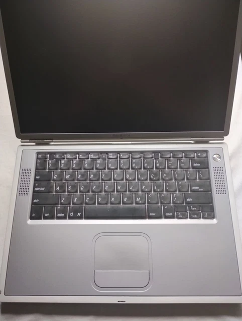 Vintage Apple Powerbook G4 500MHZ  M5884  for parts or repair