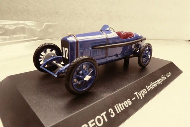 Uh Pour Presse Peugeot 3 Litres Type Indianapolis 1920 Neuf + Blister