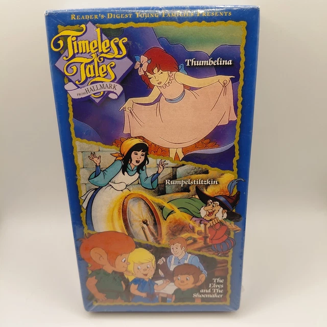 HALLMARK TIMELESS TALES VHS - Rumpelstiltzkin Thumbelina Elves & The ...