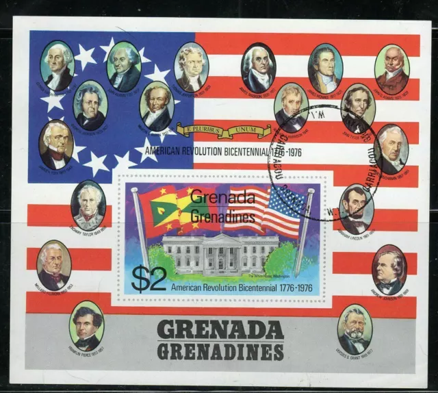 Grenada  Grenadines Stamps  Souvenir Sheet Used Lot 29459