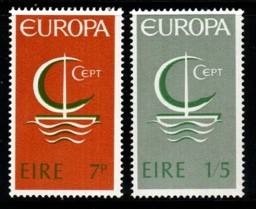 Ireland Sg223/4 1966 Europa Mtd Mint
