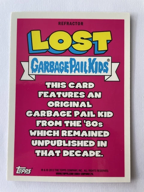 Display Les Crados / Garbage Pail Kids - Série 2 - 216 Cartes - Scellé, Neuf, Rare