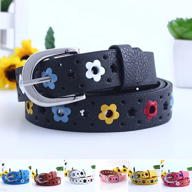 Fascia alla moda per bambini bambini ragazzi ragazze stile moda regolabile pelle pu