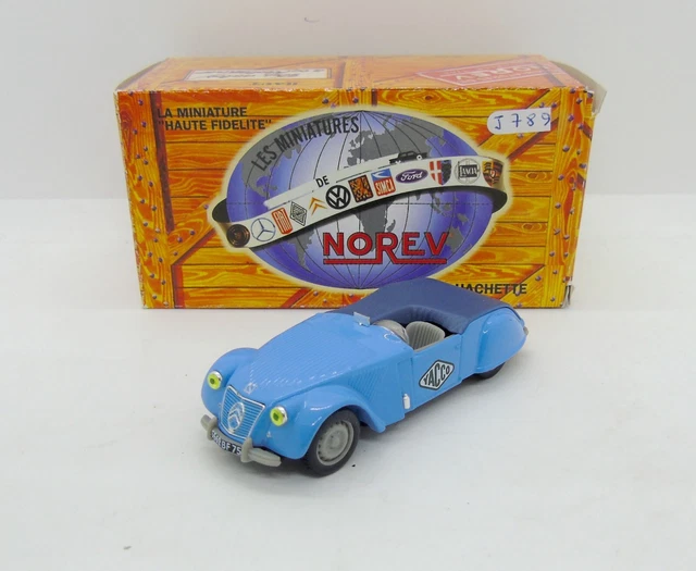 CITROEN 2CV WELLA 1987 blanche et noire NOREV presse 1/43 neuve EUR 11,00 - FR
