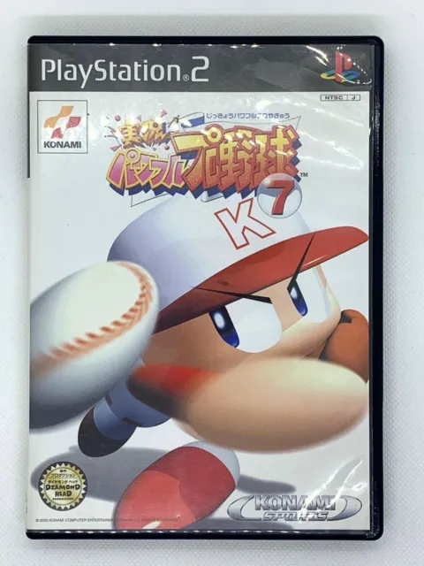 Jikkyou Powerful Pro Baseball 7 PAWAPURO Sony PlayStation PS2
