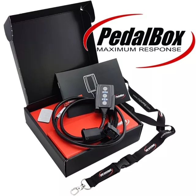 Dte Box Pedale 3S Con Portachiavi per Mercedes-Benz W213 135KW 01 2016-