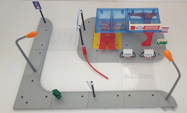 Majorette 7602 – Circuit Et Stands F1 Vintage (boîte Abîmée, Pièces à Vérifier)