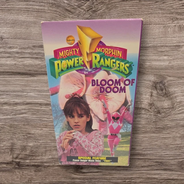 Power Rangers Bloom MIGHTY MORPHIN POWER Rangers - Bloom of Doom (VHS, 1994) Music Video ...