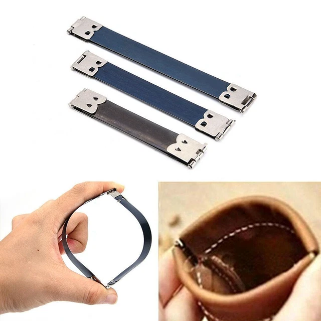 Hidden Snap Women's Handbag Kiss Clasp Bag Accessory Purses Flex Frame Metal