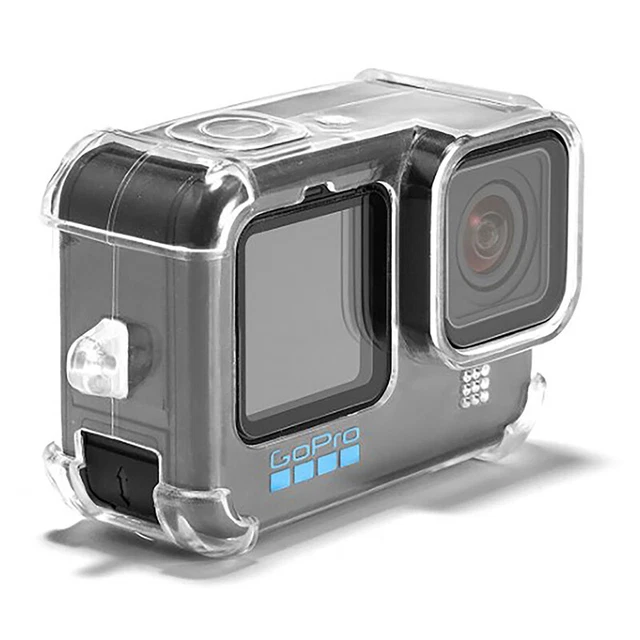For  hero 9 10 11 black Accessories case Protective White Housing TPU Shell **